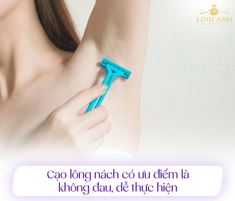 Bầu nhổ lông nách có sao không