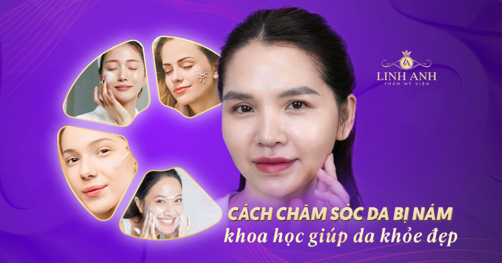 cách chăm sóc da bị nám