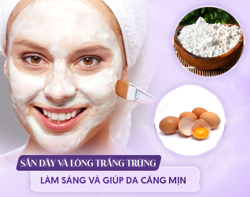 bột sắn dây kêt showjp lòng trắng trứng