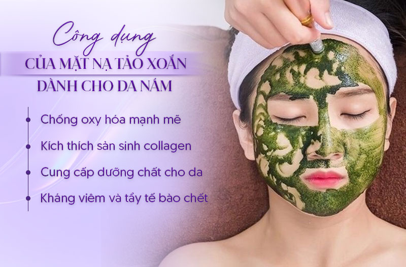 mặt nạ tảo xoắn