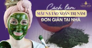 cách làm mặt nạ tảo xoắn trị nám