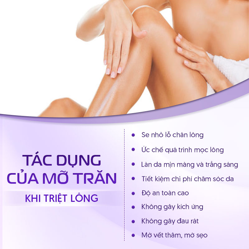 Cách sử dụng mỡ trăn triệt lông