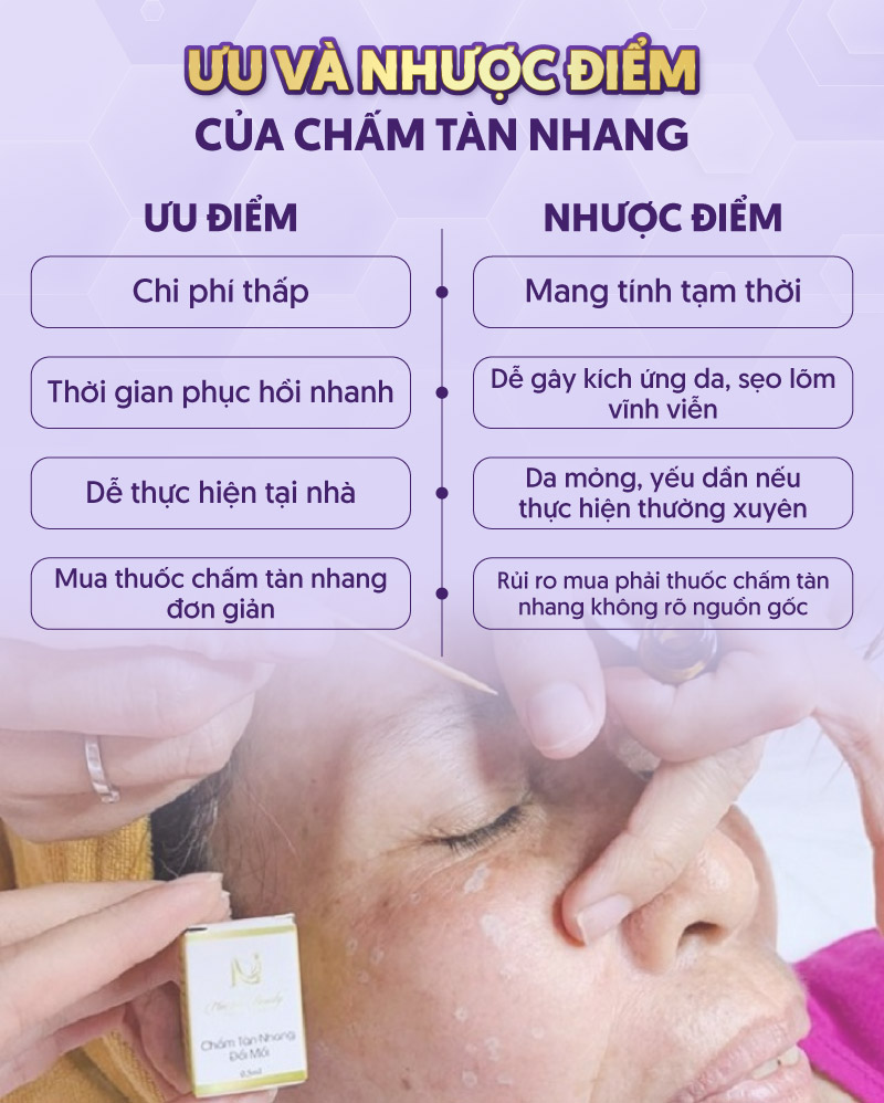chấm nám tàn nhang