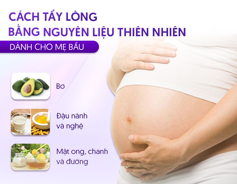 Có bầu triệt lông được không Có bầu triệt lông được không