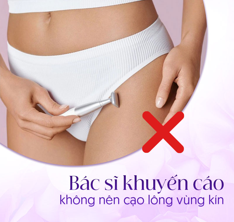 có nên cạo lông vùng kín nam