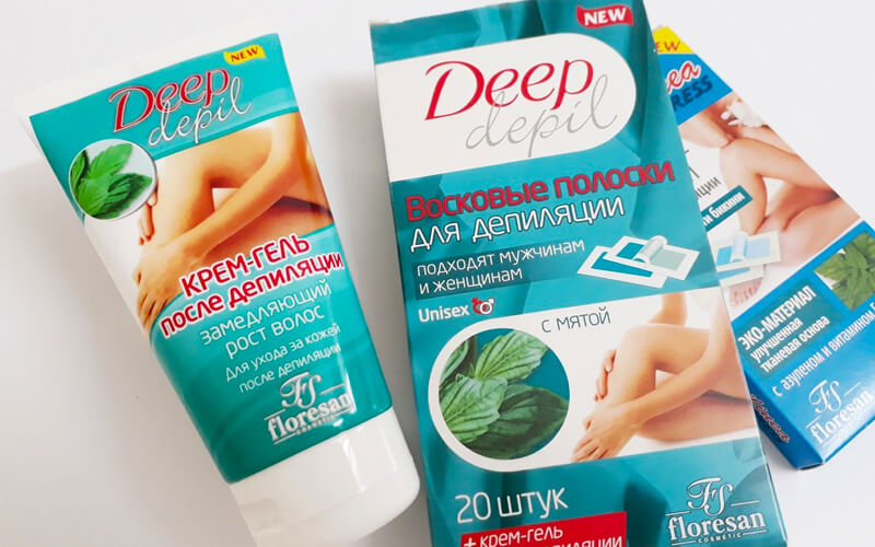 Gel dưỡng sau tẩy lông Deep Depil Gel dưỡng sau tẩy lông Deep Depil