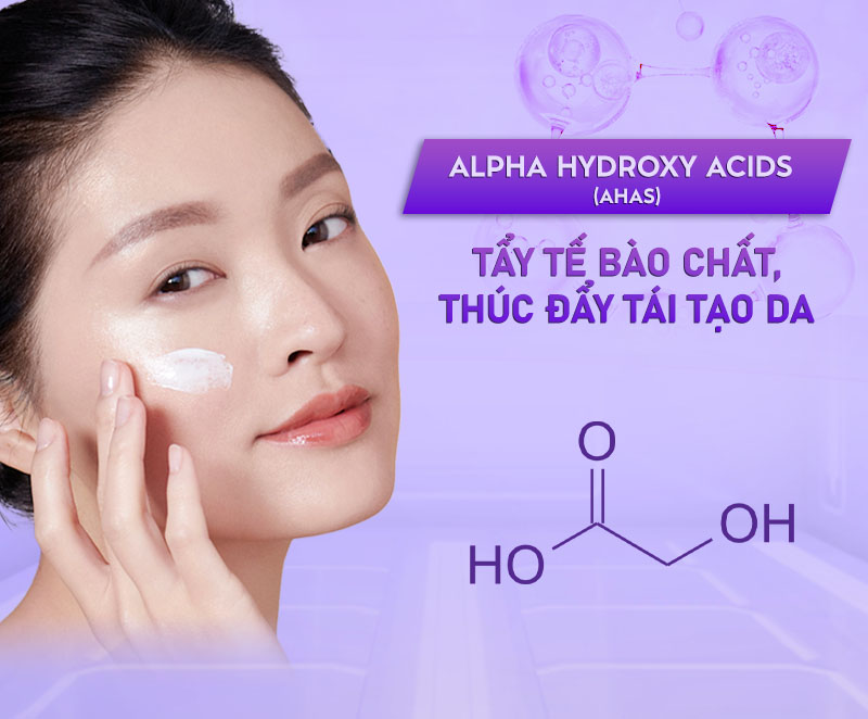 hoạt chất trị nám AHAs