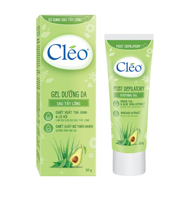 Kem dưỡng da sau khi triệt lông Cléo