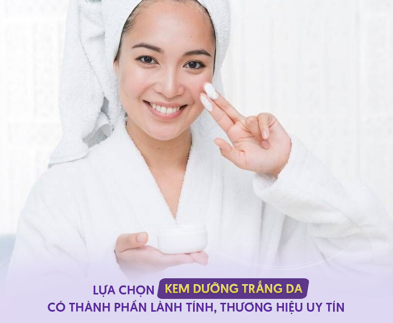 Kem dưỡng trắng da body cho mẹ sau sinh