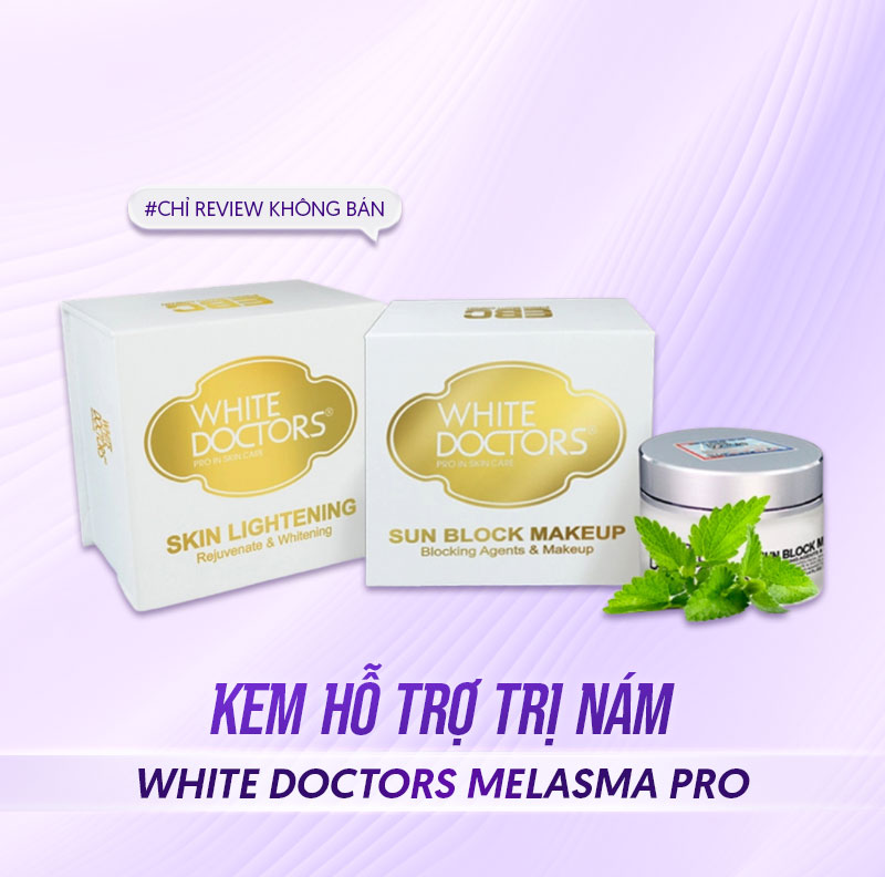 White Doctors Melasma Pro trị nám cho tuổi 40