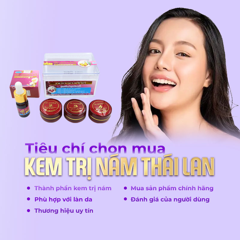 kem trị nám thái lan hiệu quả cao
