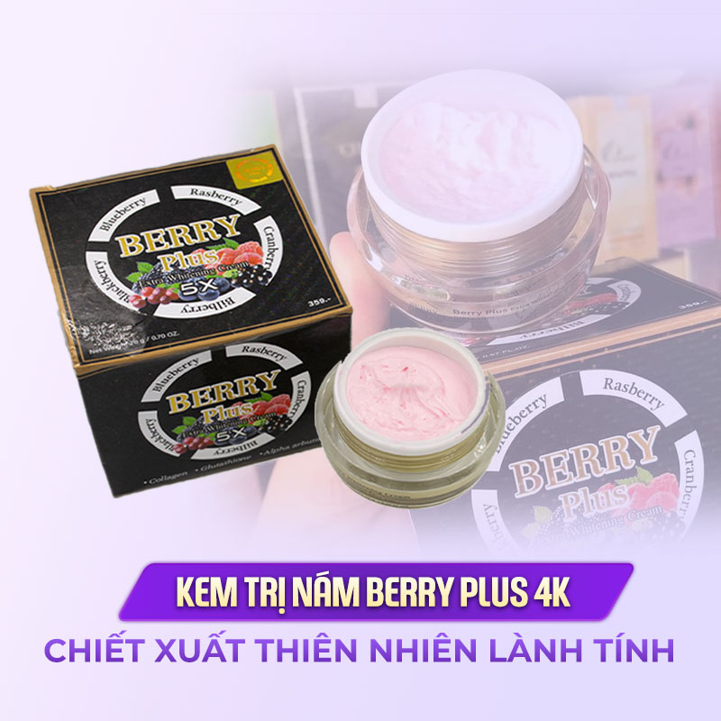 kem trị nám 4K Berry Plus
