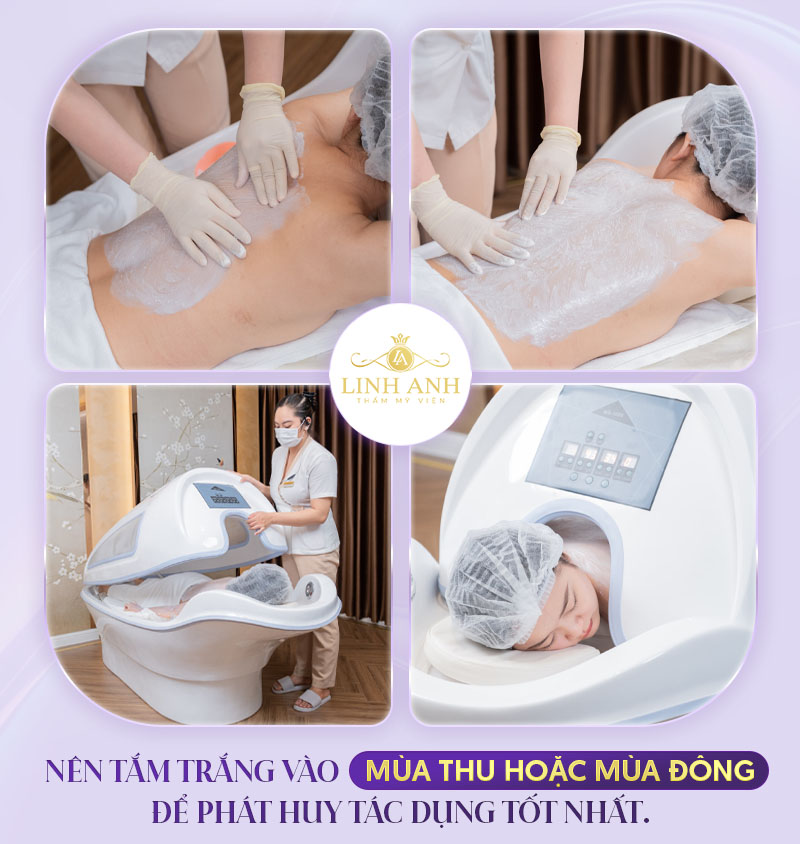 Nên tắm trắng lúc nào tốt nhất Nên tắm trắng lúc nào tốt nhất