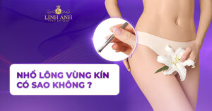 Nhổ lông vùng kín