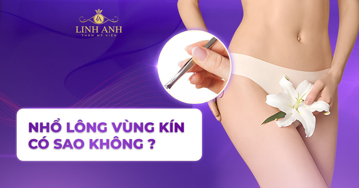 Nhổ lông vùng kín