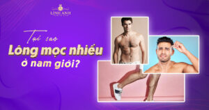 tại sao lông mọc nhiều ở nam giới