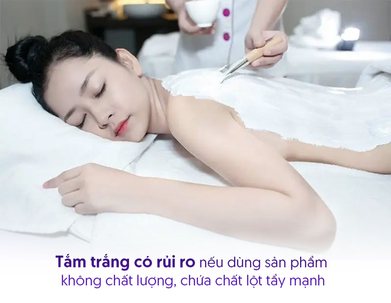 Tắm trắng có ảnh hưởng gì không