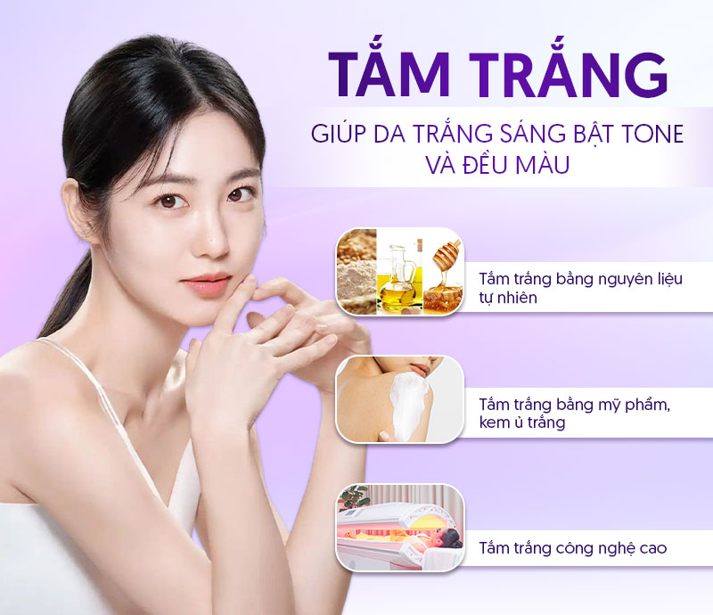 Tắm trắng có được mãi mãi không