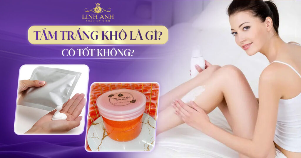 Tắm trắng khô