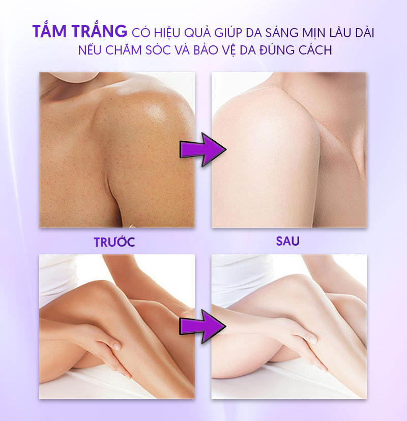 Tắm trắng ở spa có hiệu quả không