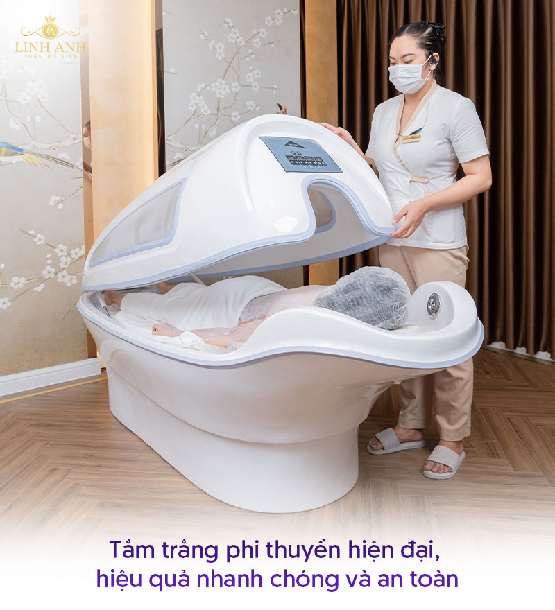 Tắm trắng phi thuyền an toàn