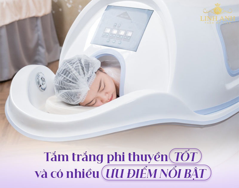Tắm trắng phi thuyền có hiệu quả không Tắm trắng phi thuyền có hiệu quả không