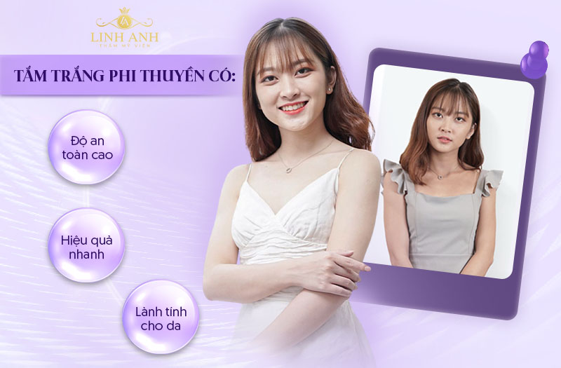Tắm trắng phi thuyền có tốt hay không