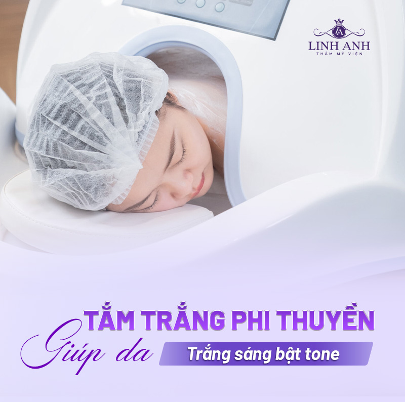Tắm trắng phi thuyền là gì Tắm trắng phi thuyền là gì