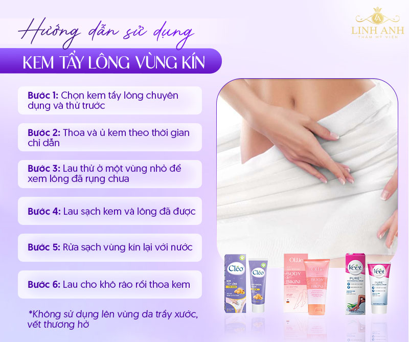 tẩy lông vùng kín bằng kem tẩy lông có được không tẩy lông vùng kín bằng kem tẩy lông có được không