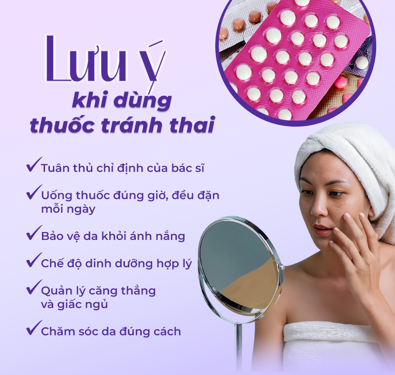 sử dụng thuốc tránh thai đúng cách