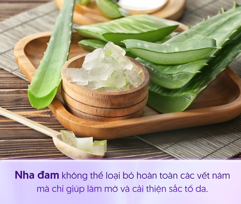Nha đam có trị nám không