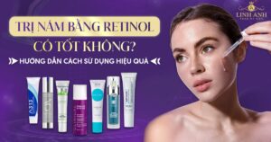 trị nám bằng retinol