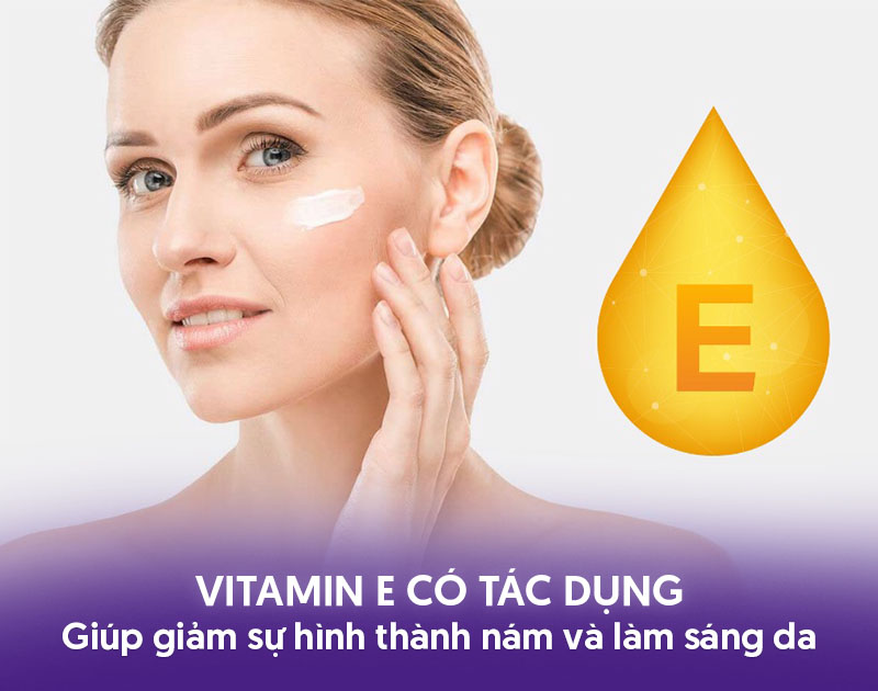 Tại sao nên trị nám bằng vitamin E