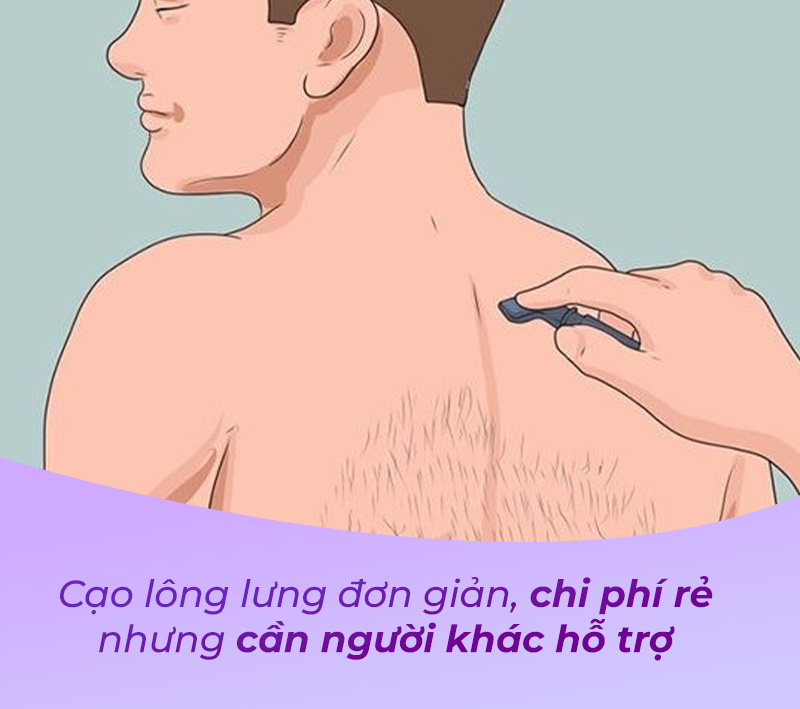 triệt lông lưng tại Linh Anh triệt lông lưng tại Linh Anh