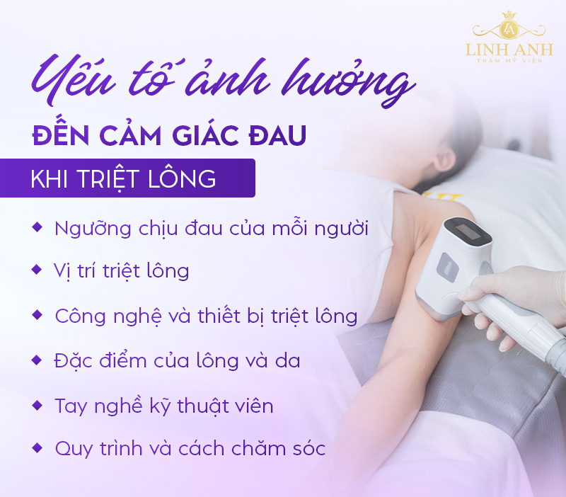 Triệt lông nách có đau Triệt lông nách có đau