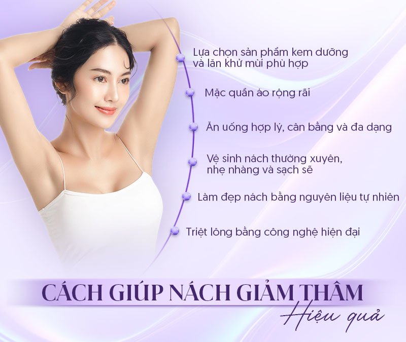 triệt lông nách có làm da bị thâm không triệt lông nách có làm da bị thâm không
