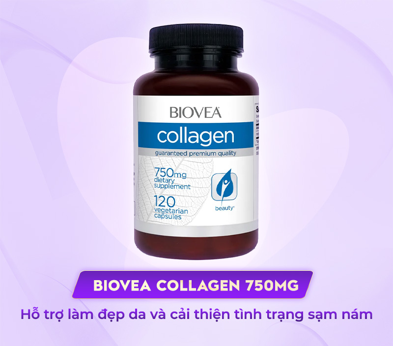 Viên uống collagen trị nám tàn nhang Biovea