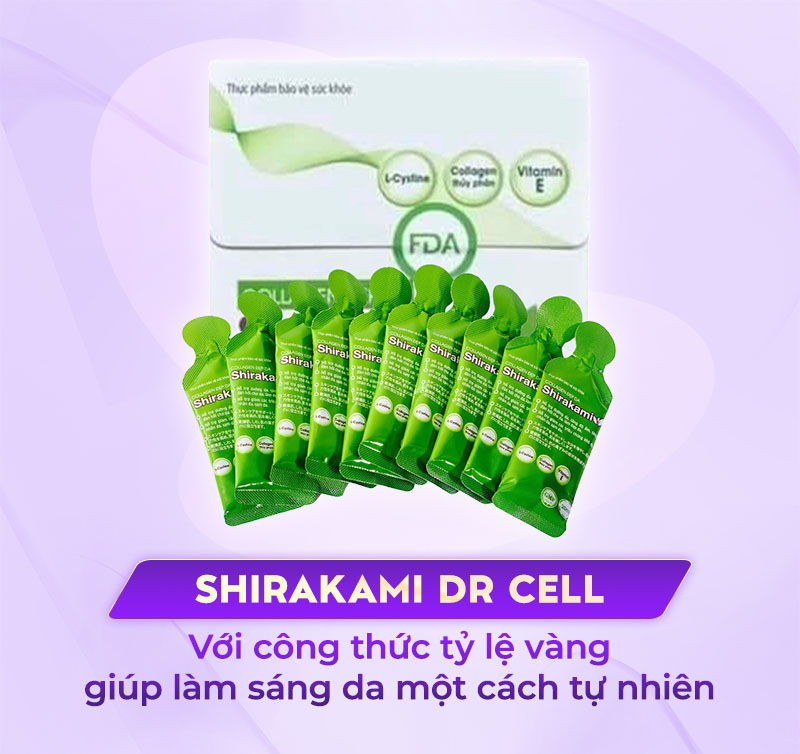 Shirakami Dr Cell trị nám tàn nhang