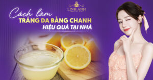 Cách làm trắng da bằng chanh