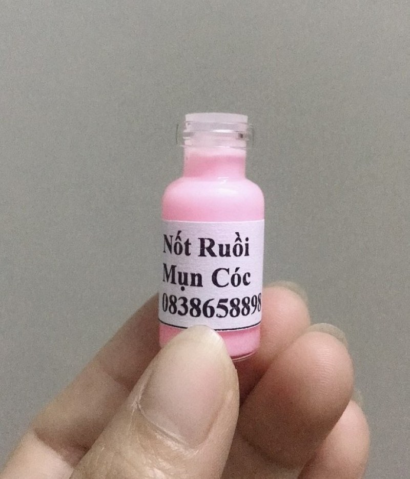 Cách tẩy nốt ruồi bằng thuốc