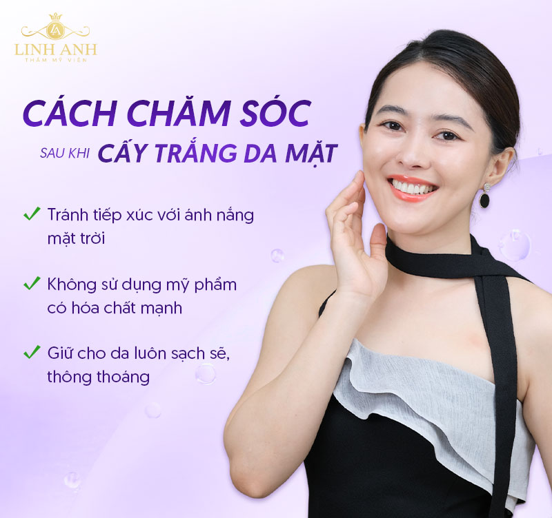 Có nên cấy trắng da mặt không