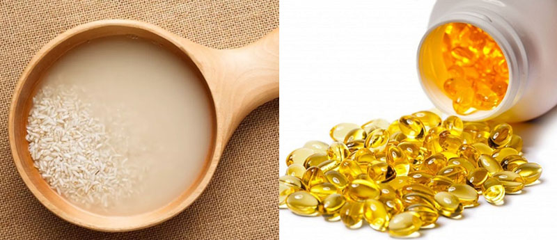 làm trắng da bằng nước vo gạo và vitamin E làm trắng da bằng nước vo gạo và vitamin E