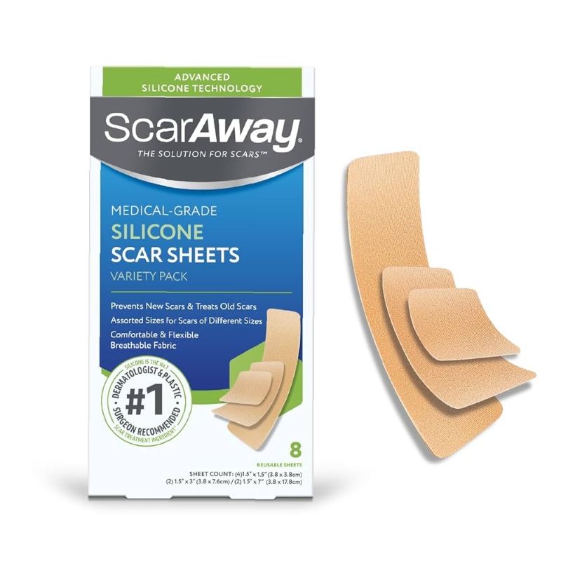 Miếng dán trị sẹo ScarAway Silicone Scar Sheets