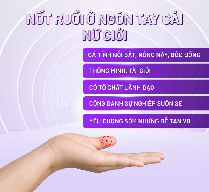 nốt ruồi ở ngón trỏ nốt ruồi ở ngón trỏ