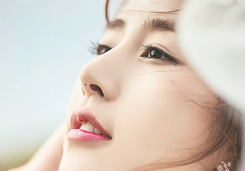 Nốt ruồi ở trụ mũi