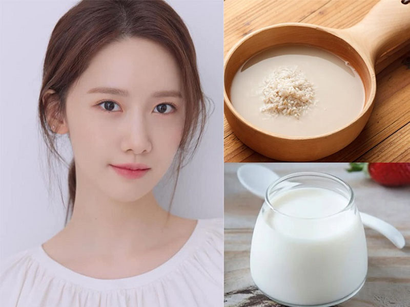 nước vo gạo và sữa tươi dưỡng da trắng nước vo gạo và sữa tươi dưỡng da trắng