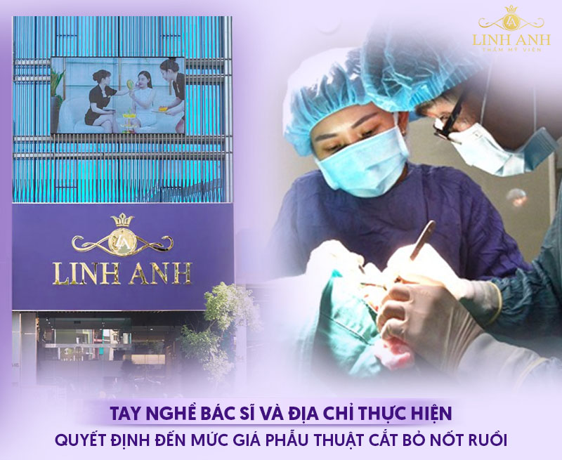 Phẫu thuật loại bỏ nốt ruồi ở đâu