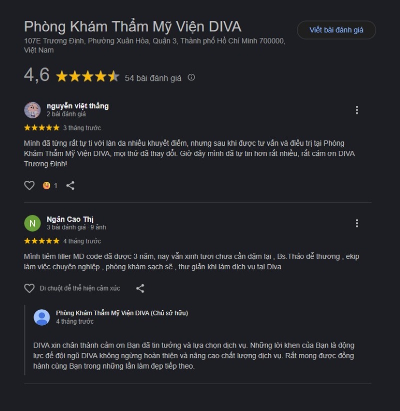 Review trẻ hóa bàn tay tại Thẩm mỹ Diva