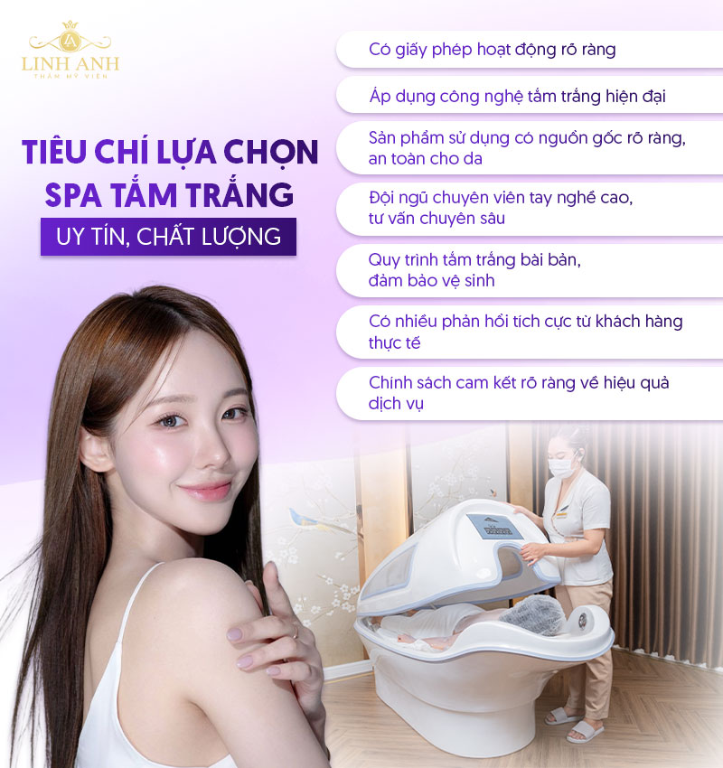 Spa tắm trắng uy tín Linh Anh Spa tắm trắng uy tín Linh Anh