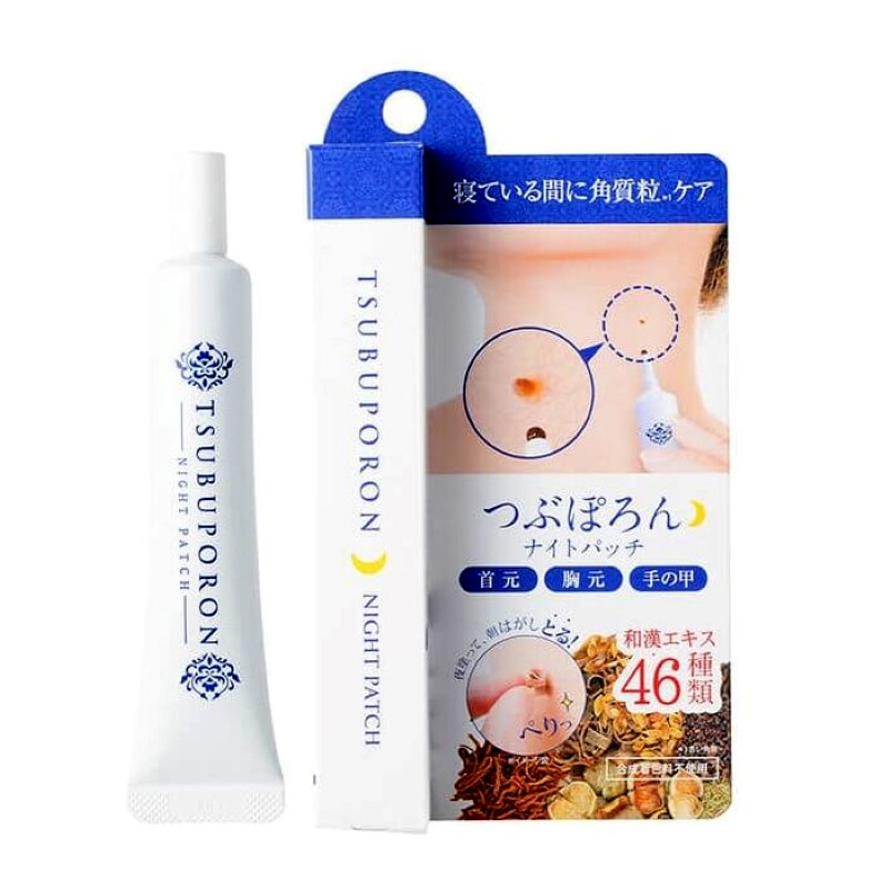 Thuốc tẩy nốt ruồi của Nhật Tsubuporon Night Patch